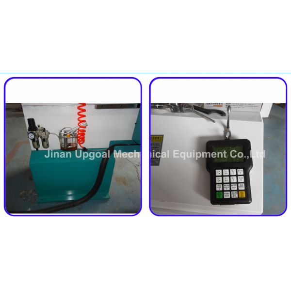 Turning Broaching Engraving Wood Lathe Machine with Double Axis Double Blade