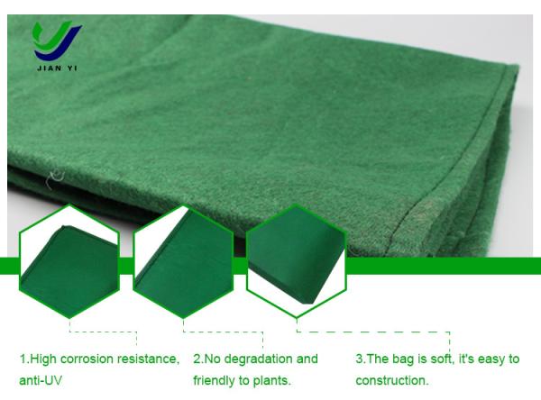 Longitudinal and Transverse Strength ≥4.5KN/M EcoBags Sustainable Vegetation Reinforcement System with Thickness ≥0.6mm