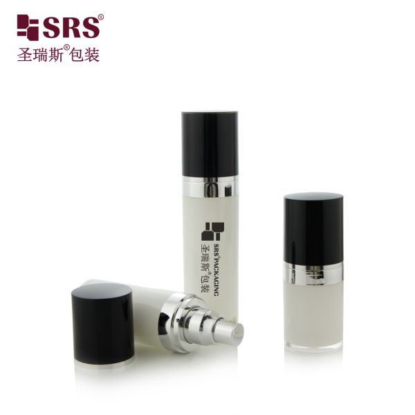 L021 SRS China acrylic empty cosmetic containers manufacturer,plastic packaging for lotion