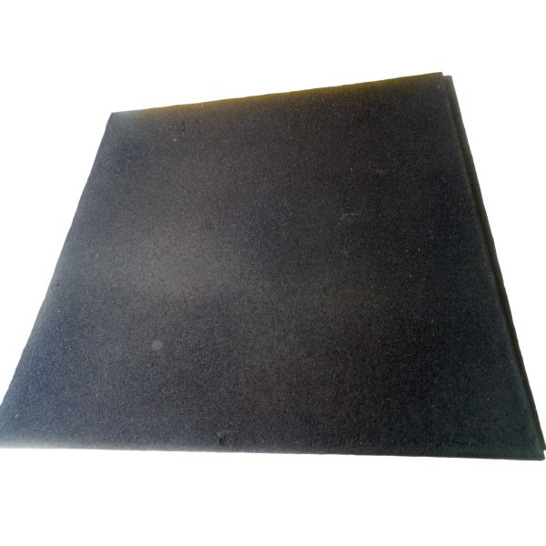 Non Toxic Rubber Basketball Court Tiles Non Marking For Jump Landing Protection