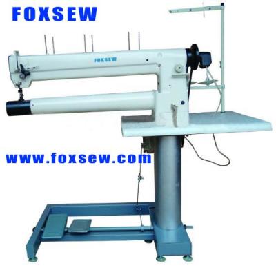 Long Arm Double Needle Cylinder Bed Unison Feed Extra Heavy Duty Machine