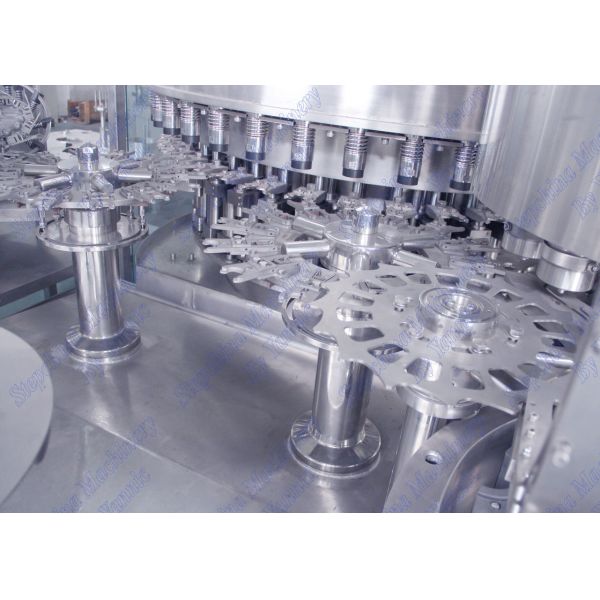 High Capacity PET Bottle Filling Machine CGF32-32-8 PLC Automatic Control