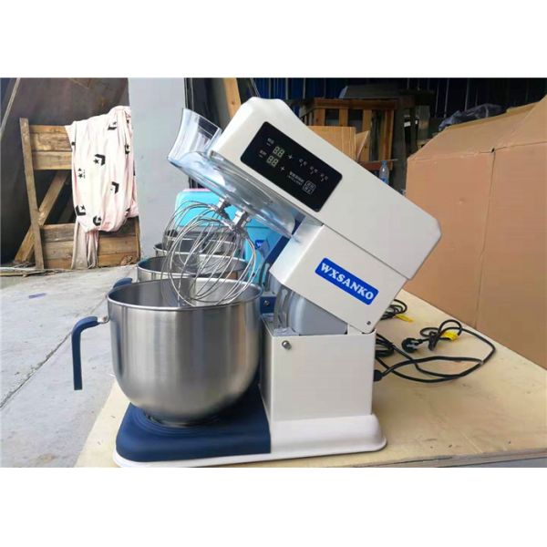7L Sliver Electric Cake Mixer Stainless Steel Gear Driven Drive System
