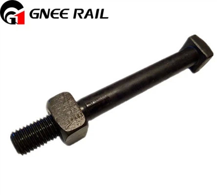 Square Head Oval Neck Rail Fasteners In Railway Track