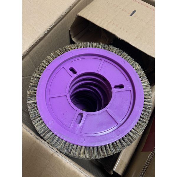 Brosses à roues de stenters à brosses en nylon pour les pièces de machines à stenter