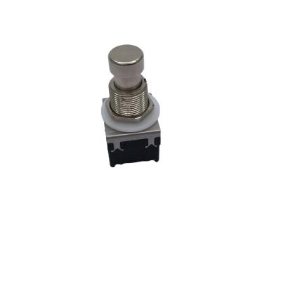 Pedal com botão de pressão 17mm Stomp 3pdt guitarra elétrica usada