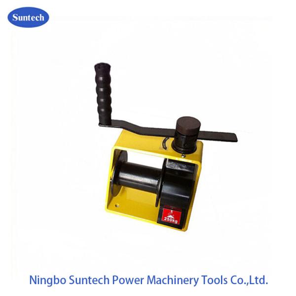 Hand Lifting Worm Gear Winch 250kg 500kg 1000kg With Pressed Steel Structure