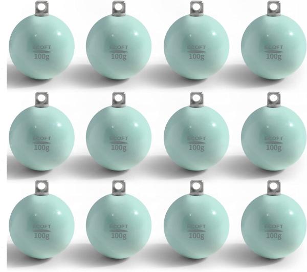 ‎Alloy Steel ECOFT Fishing Sinkers ECOFT Lead Free Fishing Weights Round With Connection