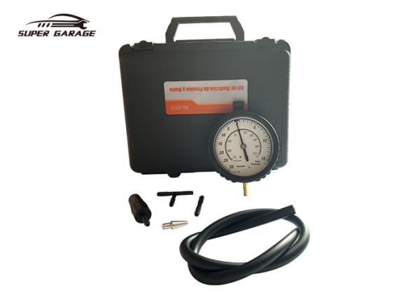 Carburetor Carb Valve Fuel Pump Pressure Vacuum Gauge Test Kit 0-15Psi 0-100Kpa