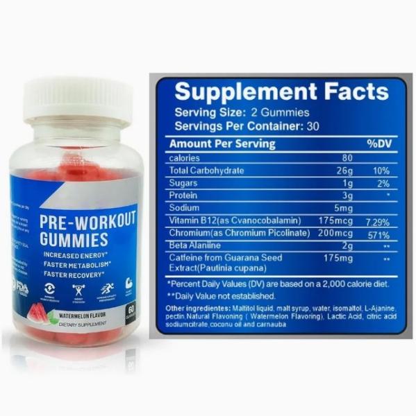 Energy Preworkout Female Enhancement Gummies Bears L Creatine Gummies