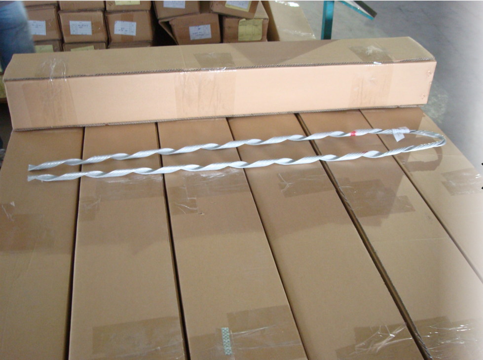 Short Span ADSS Fiber Cable Guy Grip Dead End Clamp