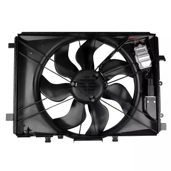 2045000193 Demillon Auto Parts Engine Radiator Electronic Cooling Fan For Mercedes-Benz W204 W212 C117 X218 R172 C180 C200 C220