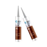 Vidrio de techo de alta temperatura de curación neutra de silicona adhesivo estructural OEM gris