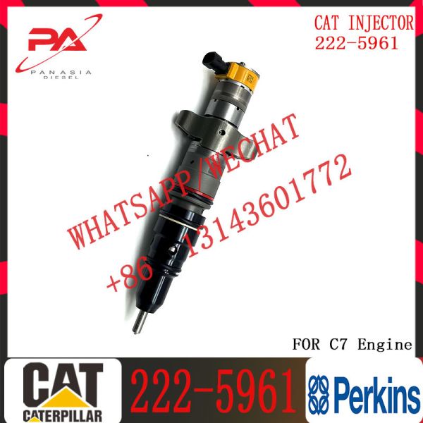 Новые инжекторы топлива двигателя дизеля дизельного топлива C-7 222-5961 для двигателя дизельного корабля - промышленное C7