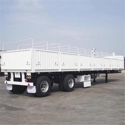 CIMC Logistics 2 Axle Platform 60T Side Wall Semi Trailer