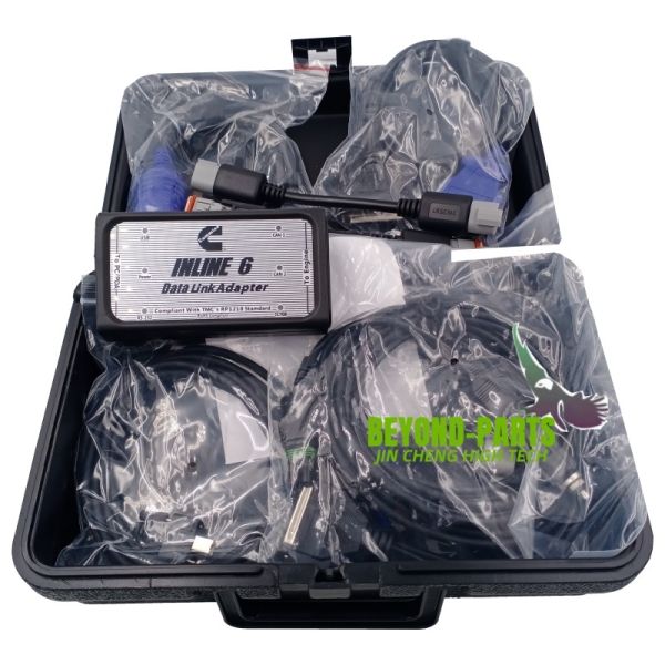 Black Komatsu Diagnostic Tool Scanner Cummins Inline 6 Diagnostic Tool