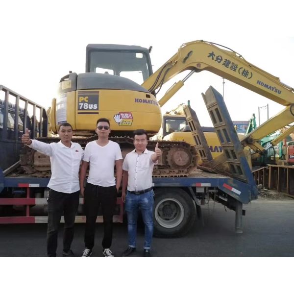 Good Mechanical Matching PC78 Used Komatsu Excavator