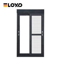 2.0mm Alumínio colorido Portas e janelas de duplo deslizamento à prova de água