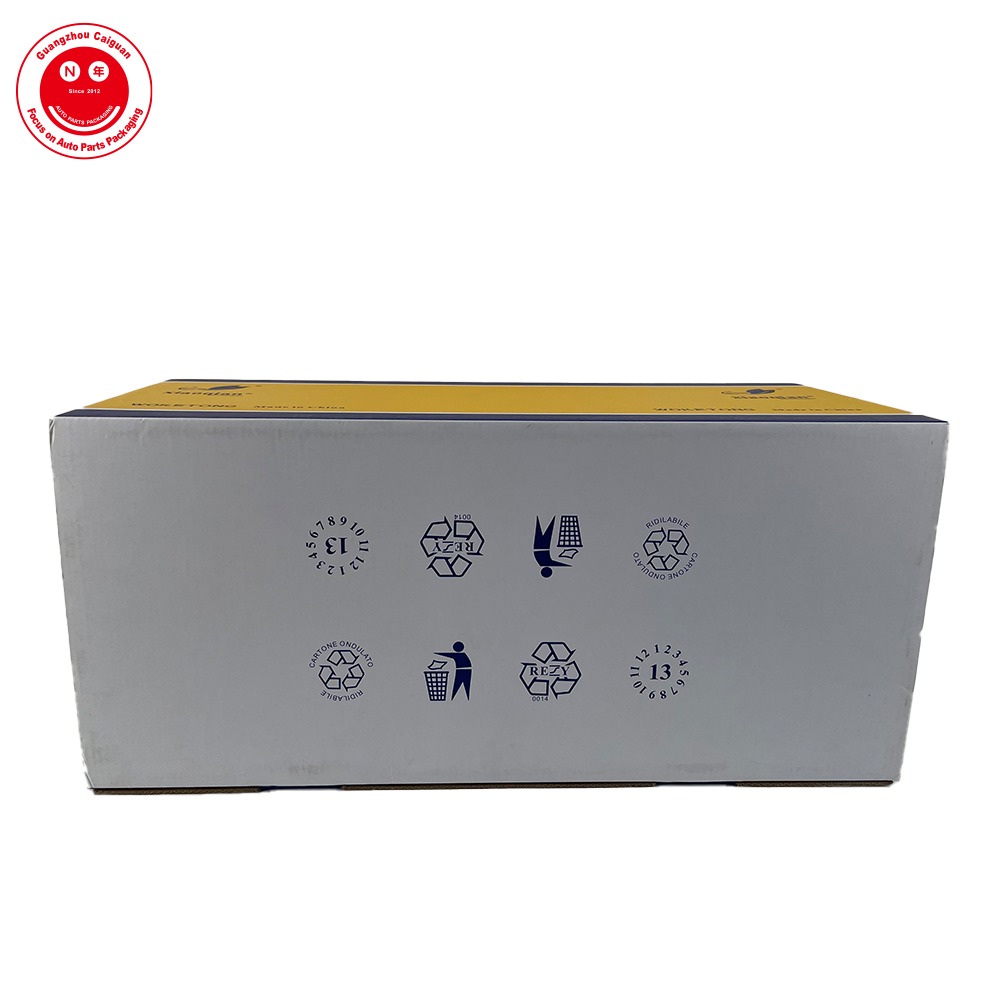 Factory Direct Custom Design Cardboard Box Packaging Corrugated Folder Folder with UV Coating Logo Flexography Paper Box