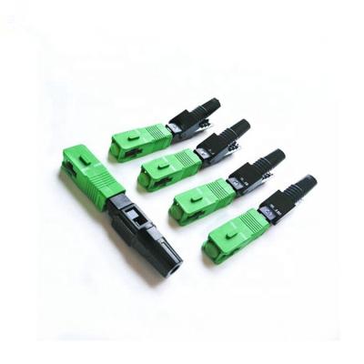 Conector rápido da fibra ótica do Sc Apc Ftth do conjunto de campo