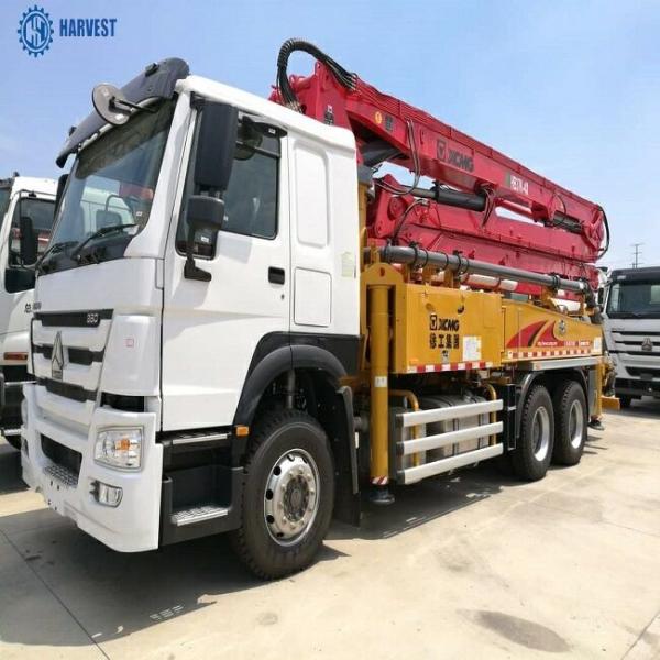 bomba concreta montada caminhão de enchimento da altura 130m3/H HB39K 39m de 1580mm