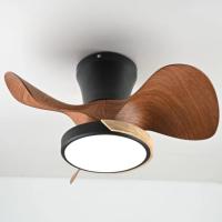Wholesale factory Stylish Wooden Design Ceiling Fan 52 Inch White Solar Ceiling Fan With Light
