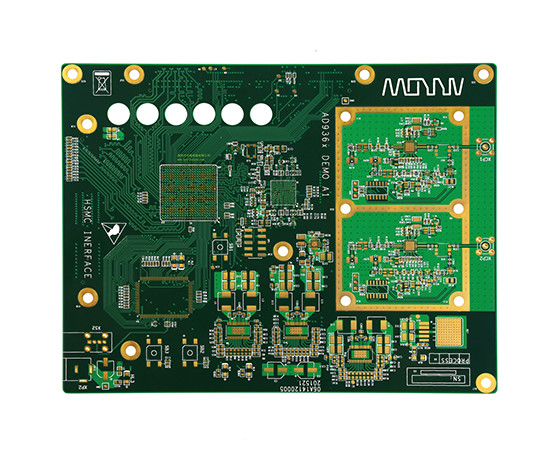 FR4 6 слоев с HASL/ENIG 2OZ подгоняло BGA слепое через pcb меди PCB разнослоистый