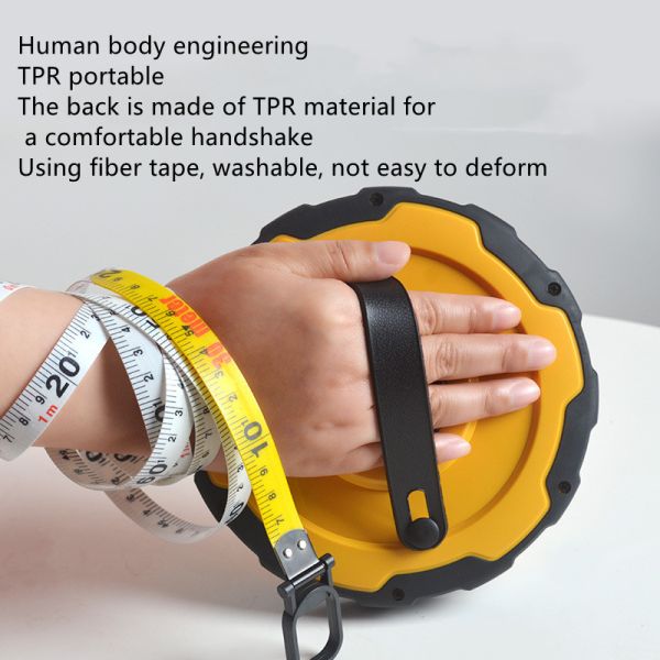 Taille du ruban d'ingénierie à haute ténacité Taille du ruban d'ingénierie en fibre de verre en PVC 30M