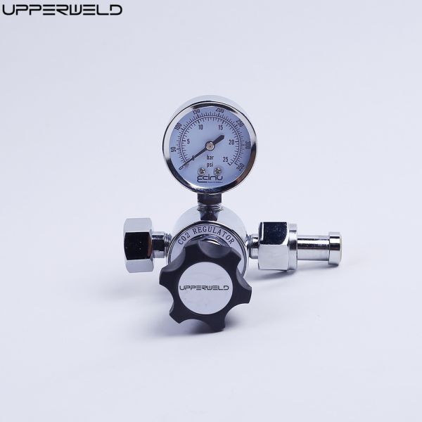 Co2 Gas Regulator Oxygen Nitrogen Flowmeter Stainless Steel Pressure Reducing Valve