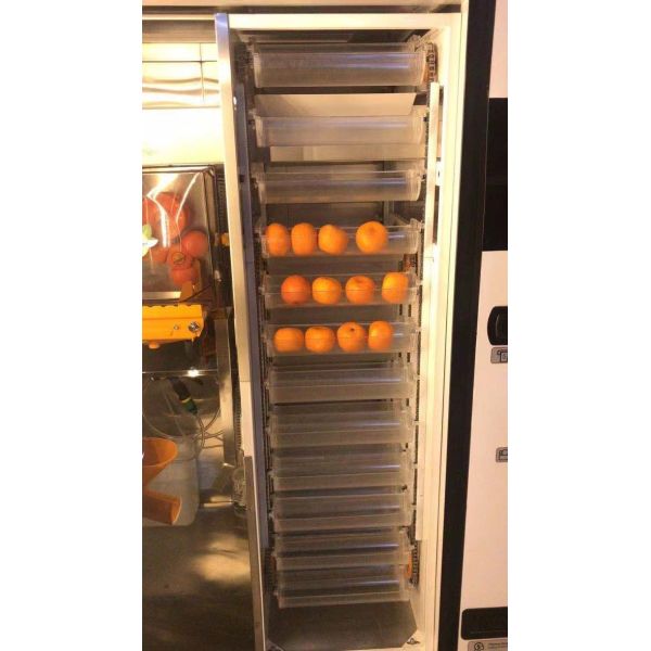 410ml Mobile Payment LED Display Orange Juice Vending Machine