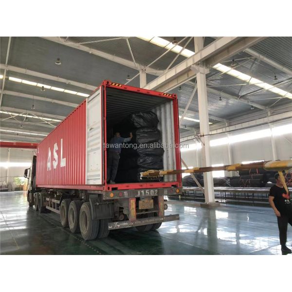 Черный PP Geotextile Geotube для защиты банков и крыши садовой дорожной основы