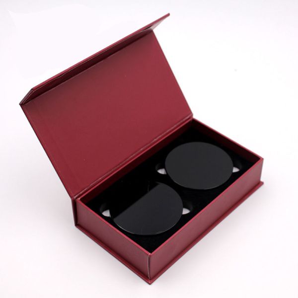 упаковка картона 1200gsm косметическая для 50ml душит упаковывая бутылку