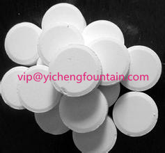 Disinfectant Trichloroisocyanuric Acid TCCA 90% Tablet For Swimming Pool 200g Per Piece