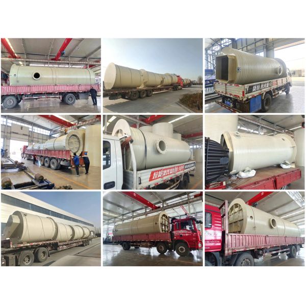 Intelligent Wastewater Treatment Equipment HMPP Pump Station