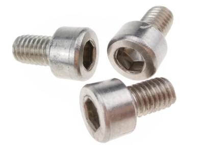 304 Stainless Steel Cap Screws Hexagon Socket Head M6 Standard Fastener