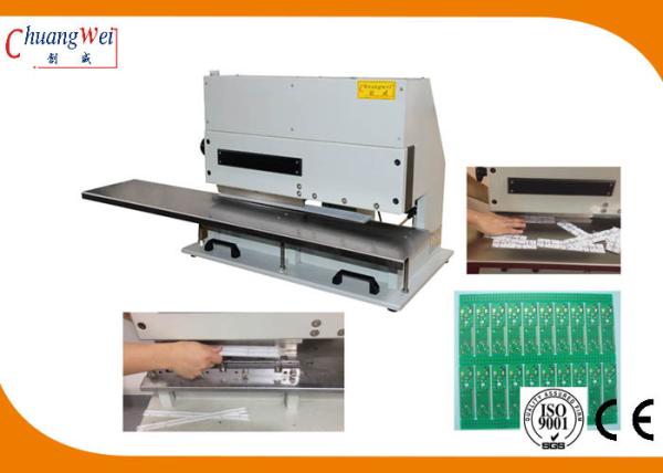 Fr2v White V Cut PCB Separator Safety 2.5mm Thickness With Two Linear Blades