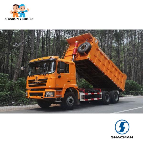 Mina lisa Tipper Trucks For Construction Materials da cabine 20CBM de SHACMAN F3000