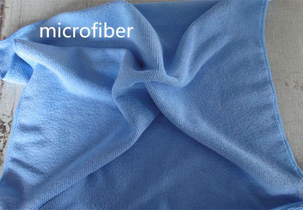 Toalha de prato de Microfiber carro absorvente da cozinha do azul 8020 de 40 * de 40cm que limpa toalhas de Terry
