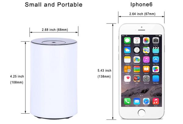 OIL and Perfume USB Essential Oil Ultrasonic Dry electric fragrance Diffuser Humidifier GK-HAD-10005