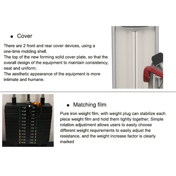 Custom Matrix Commercial Gym Equipment , Strength Training Shoulder Press Machine