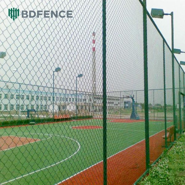 Middle School Chain Link Fence Basketball Court