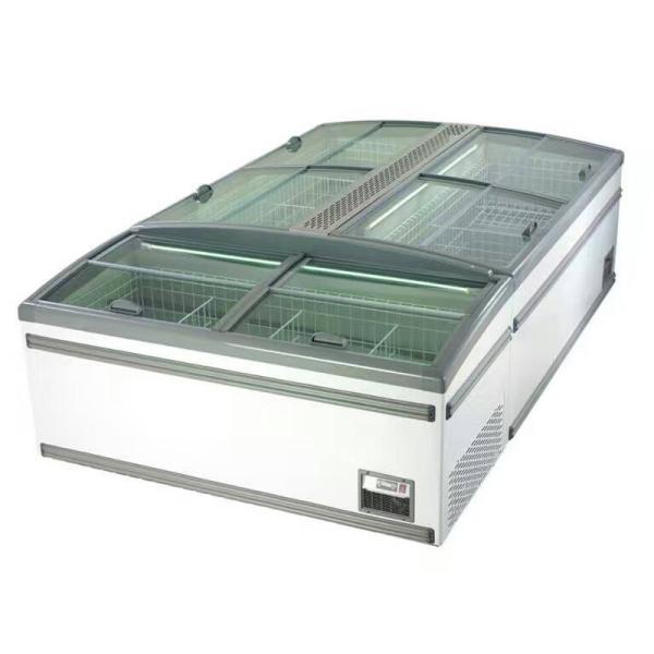 O CE do congelador da ilha da caixa aprovou o automóvel do refrigerador da ilha degela o refrigerador da ilha