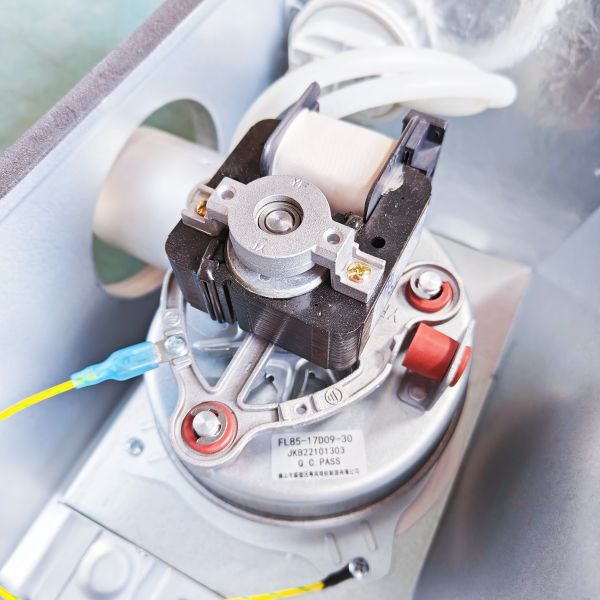 Fan Gas Water Heater Parts Wall Mounted Gas Boiler Fan Stainless Steel