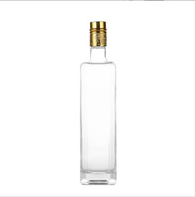 Screw Cap Olive Oil Glass Bottle 250ml 500ml Green Glass Bottles For Gourmet Cooking