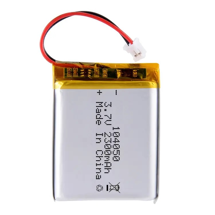 104050 2.3ah 3.7 V Lipo Battery Bank 500times Cycle Life