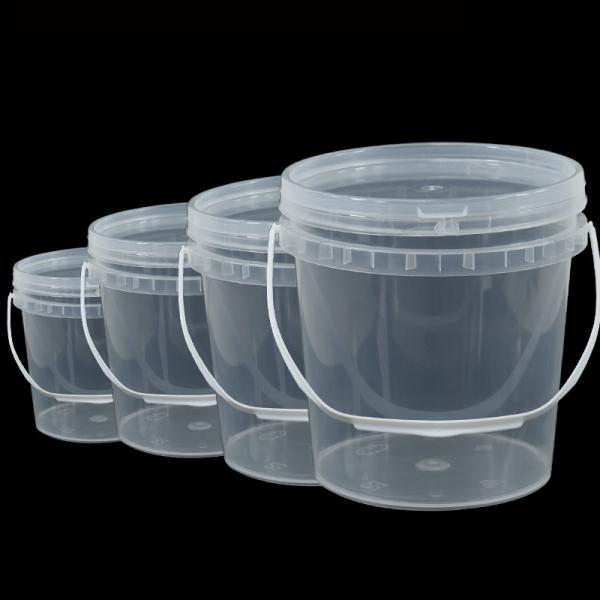 Food Storage with UMETASS 5 Gallon Clear Plastic Bucket Printing Silk Screen Printing