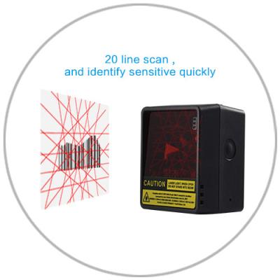 Lignes conception cubique de balayage omnidirectionnelle de laser de module de scanner de code barres