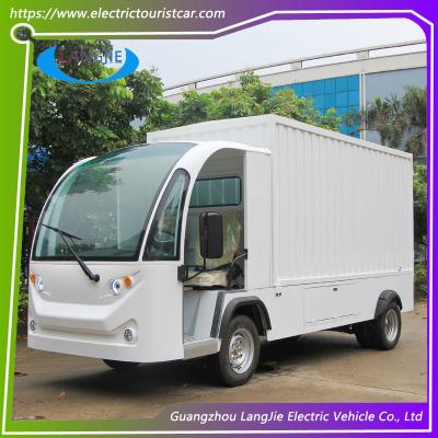 AC Motor Electric Cargo Vehicle 2 Seater Electric Cargo Van For Goods Loading 1200kg