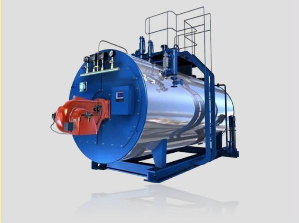 Furnace Natural Gas Oil Fired Steam Boiler High Safety Large Steam Space  For Chemical Processing