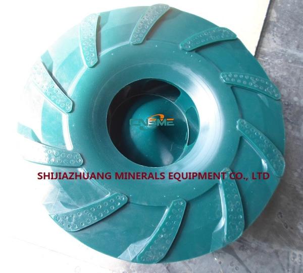 PU Slurry Pump Parts Polyurethane Liners and Impellers for Slurry Pump Heavy Duty
